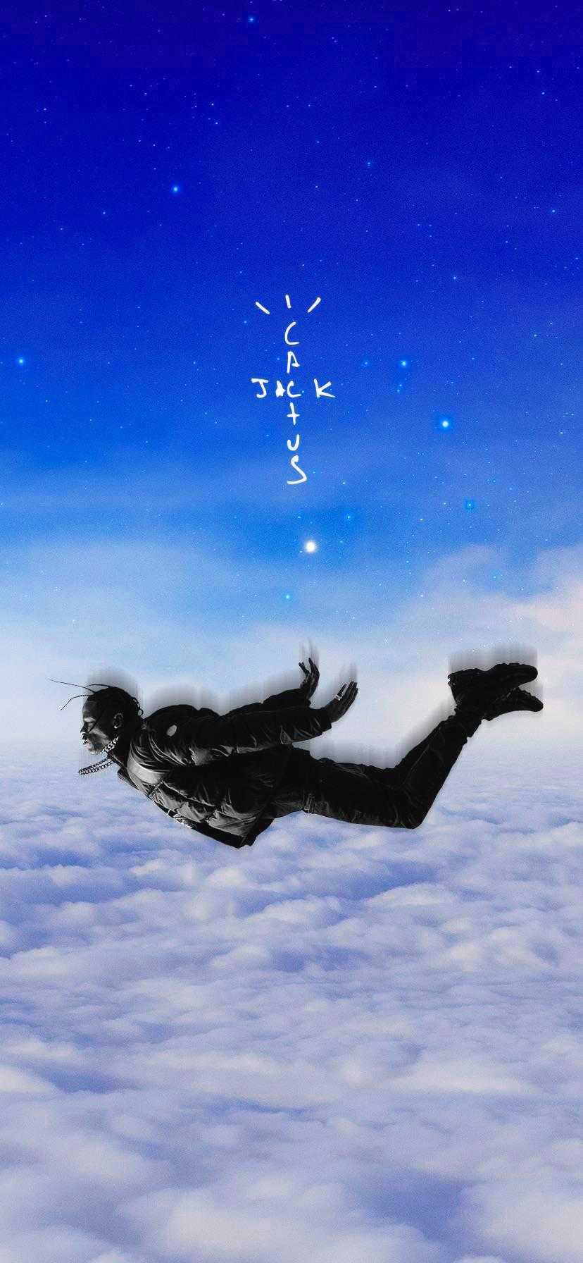 828x1792 4K Cactus Jack Wallpaper