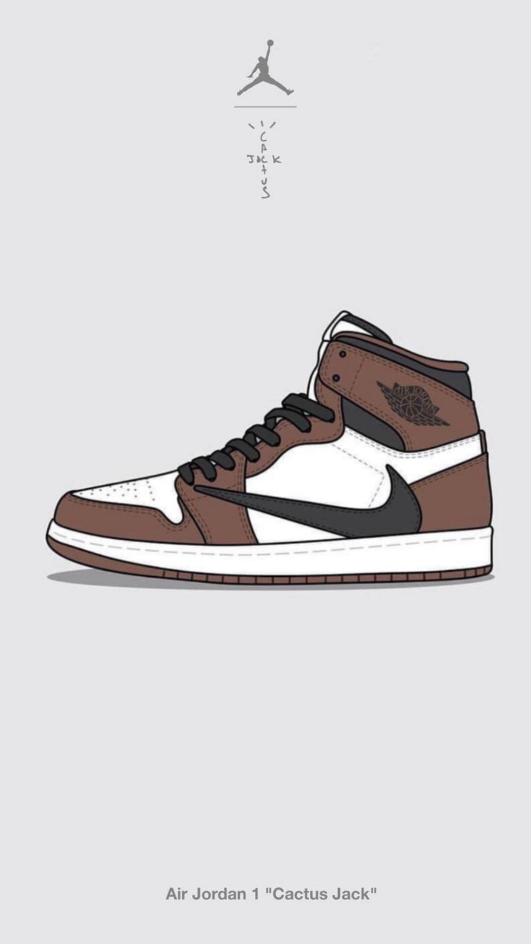 1080x1920 Travis Scott Jordan 1