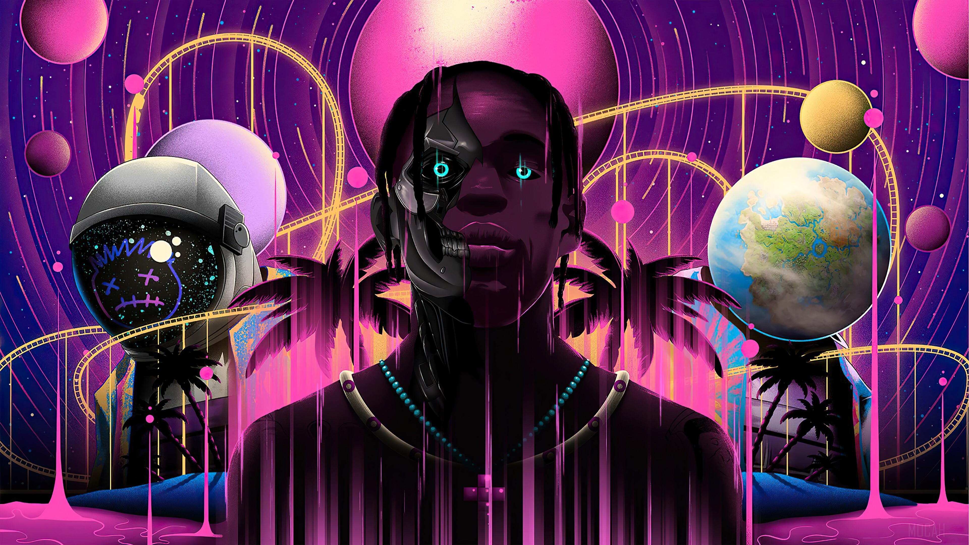 3840x2160 travis scott HD wallpaper, Background
