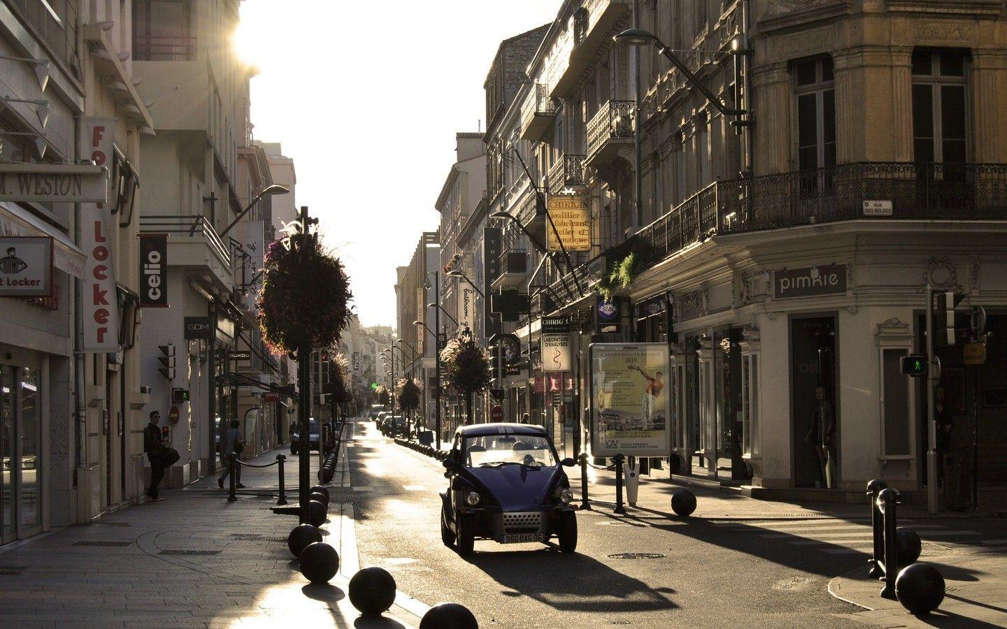 1440x900 France, morning, Cannes wallpaper