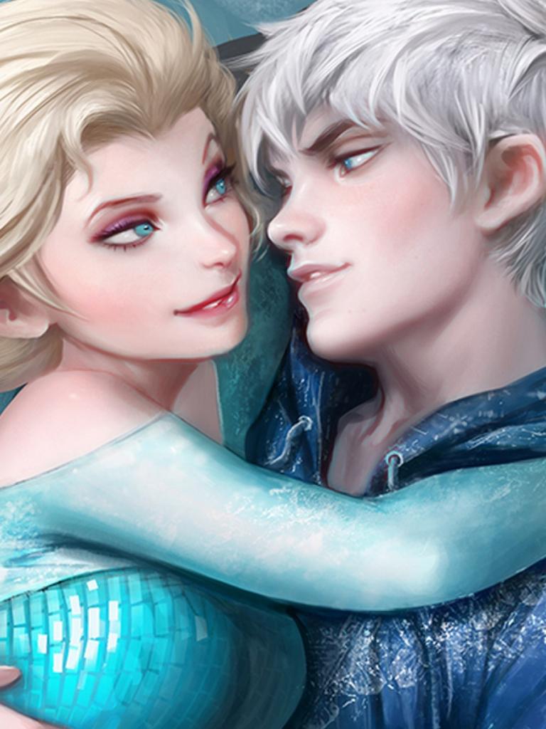 Elsa and Jack Frost Wallpapers - Top Free Elsa and Jack Frost ...