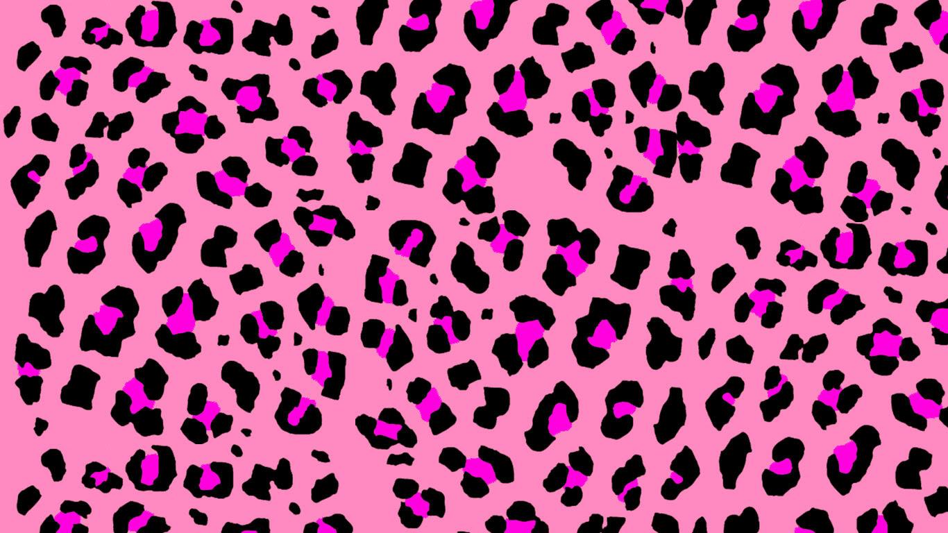 1366x768 Pink Zebra Print Wallpaper Print Pink