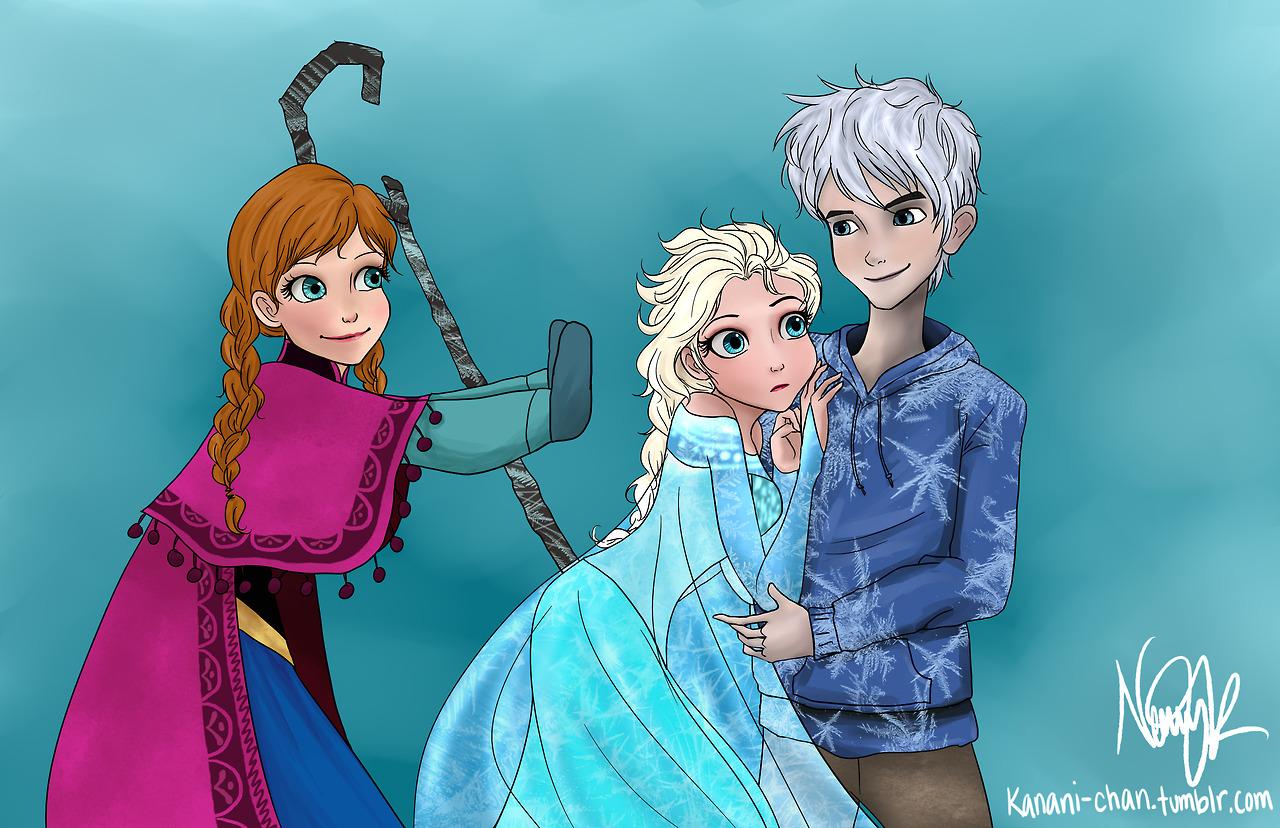1280x828 Jack Frost and Queen Elsa & Jack Frost Photo