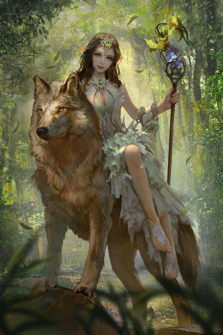 736x1104 Trippy Wolf iPhone Wallpaper