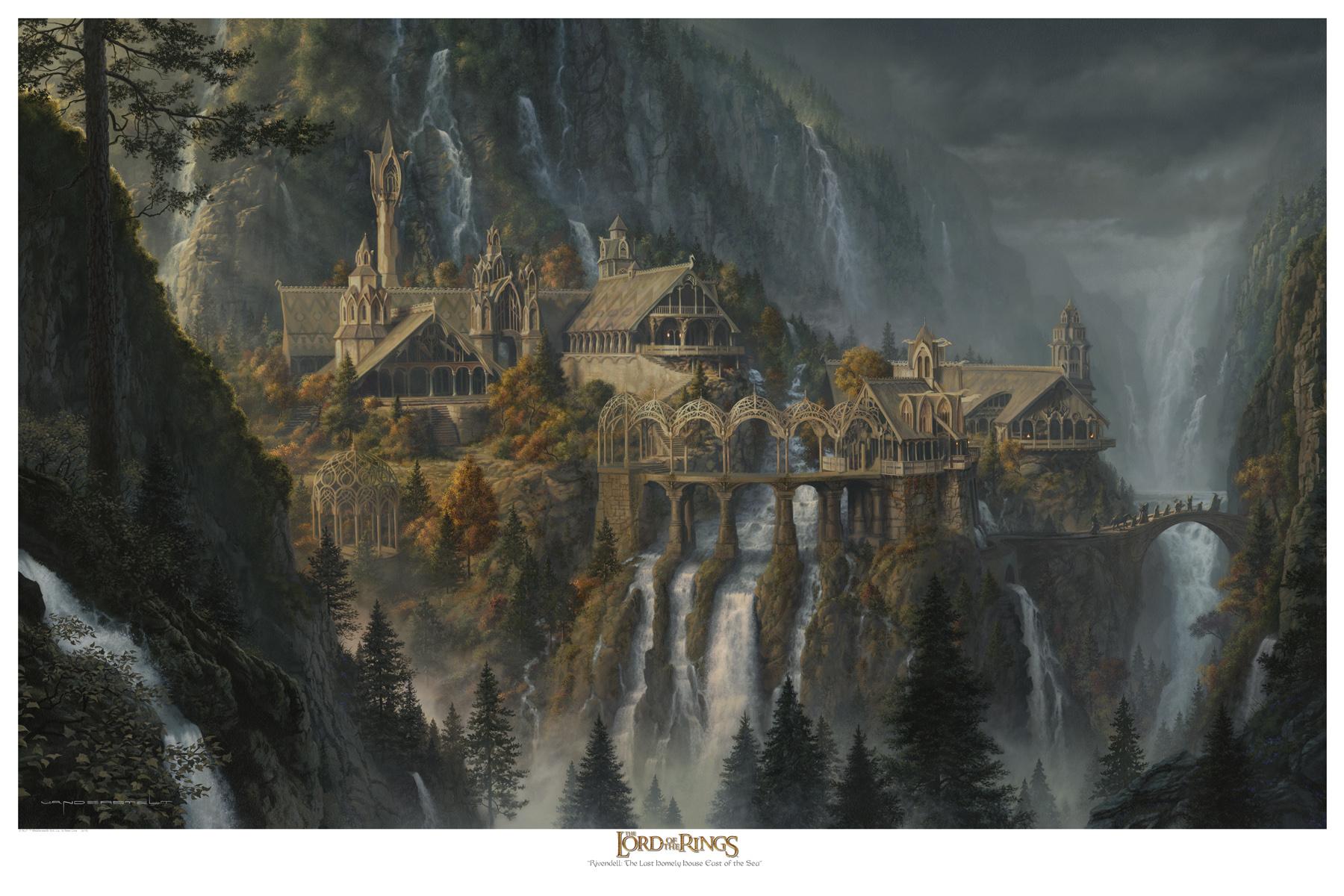 1800x1200 Alan Lee Lord Of The Rings Rivendell HD Wallpaper