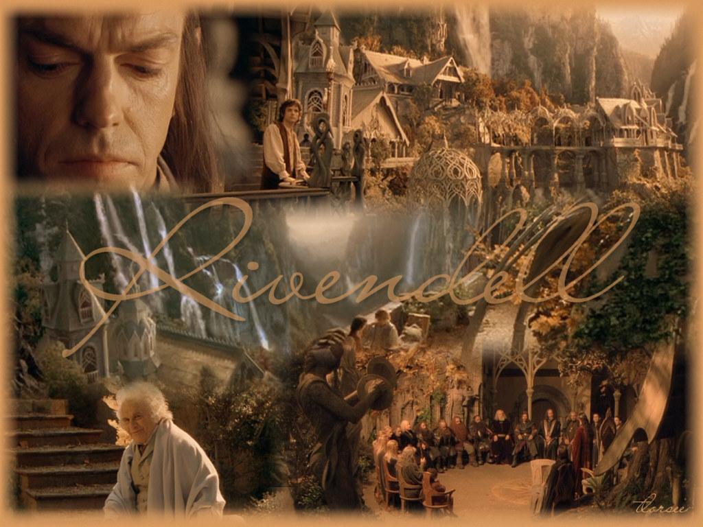 1024x768 Rivendell Elves of Middle Earth Wallpaper