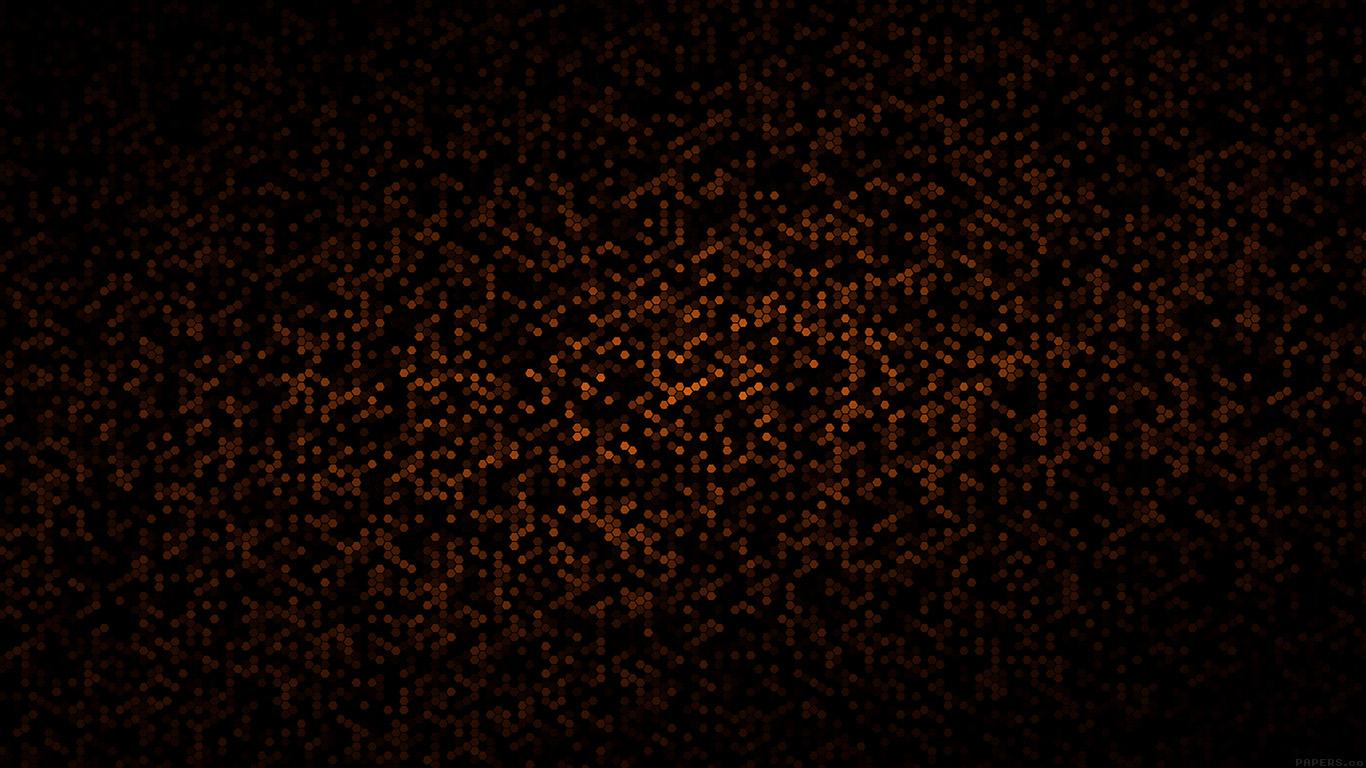 1366x768 wallpaper for desktop, laptop. dots pattern black and orange abstract
