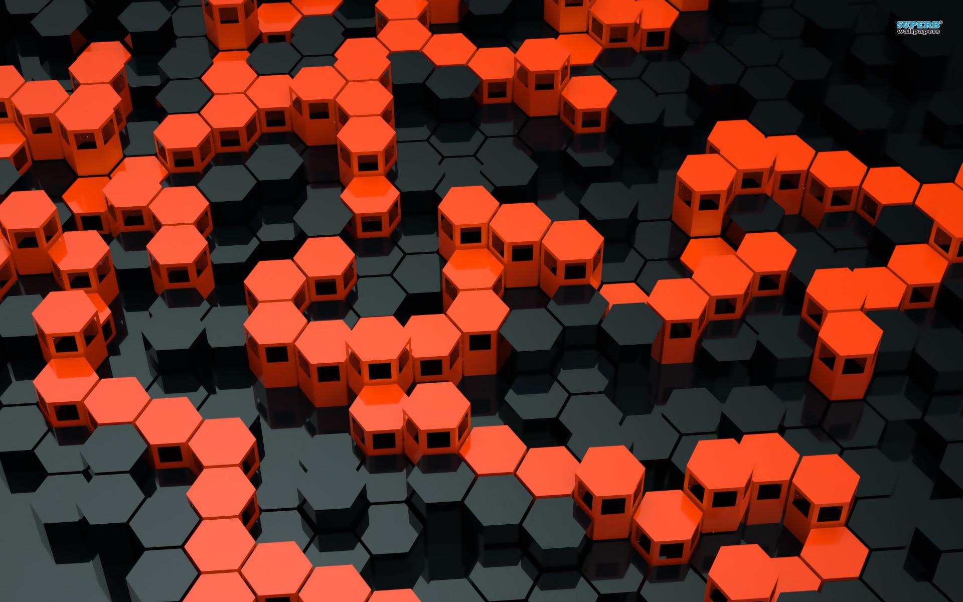 1920x1200 Orange And Black Wallpaper
