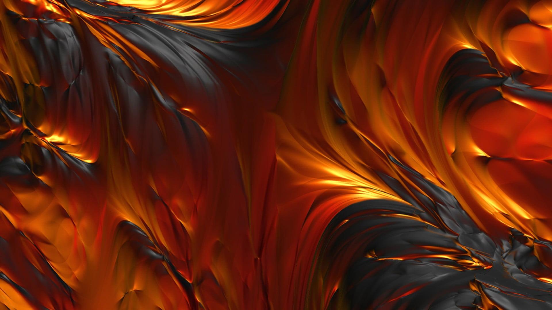 1920x1080 red and black digital wallpaper, digital art, render, abstract wallpaper • Wallpaper For You HD Wallpaper For Desktop & Mobile