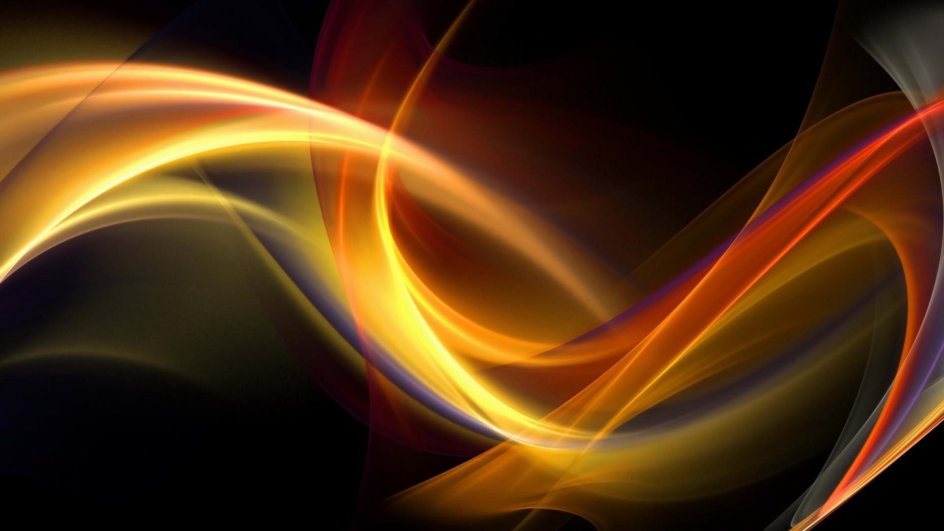 1920x1080 Black Orange iPhone Wallpaper