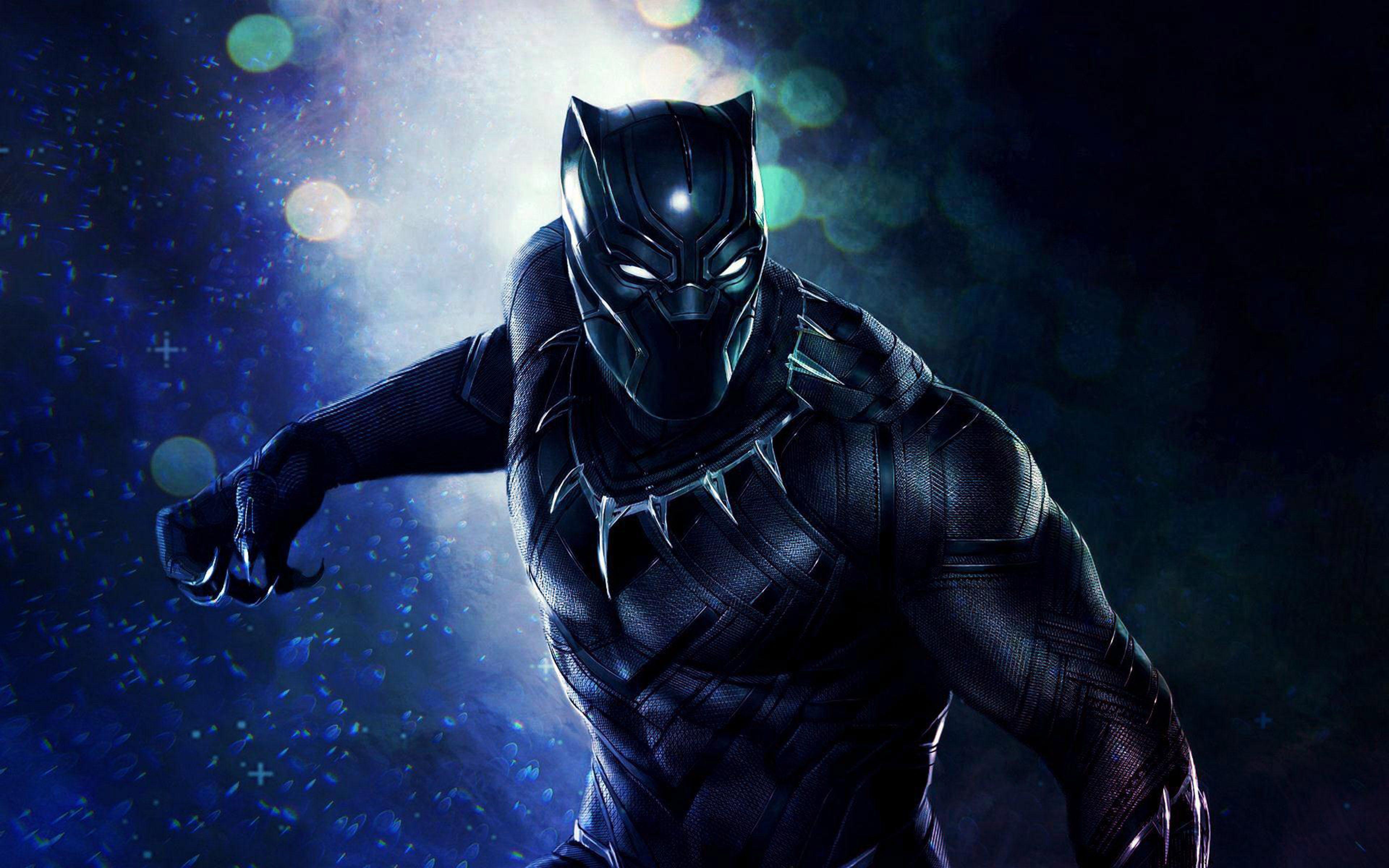 3840x2400 Black Panther 2018 Marvel Movie Wallpaper