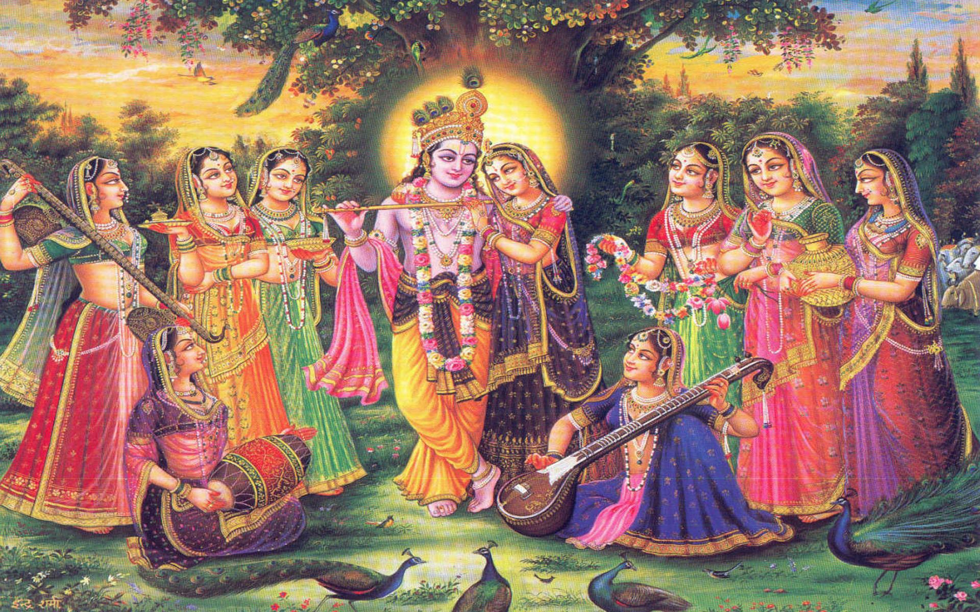 1920x1200 Download Best Radha Krishna Wallpaper & Image Free