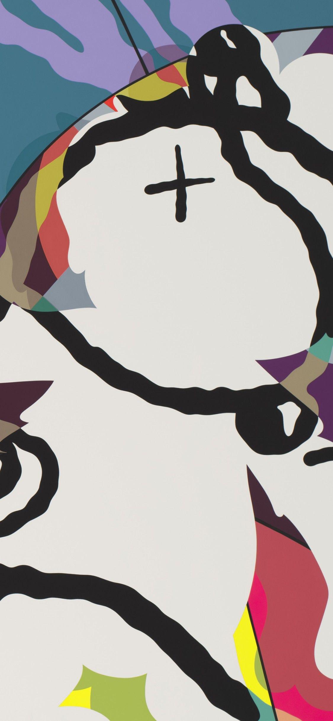 1125x2436 Kaws iPhone Wallpaper