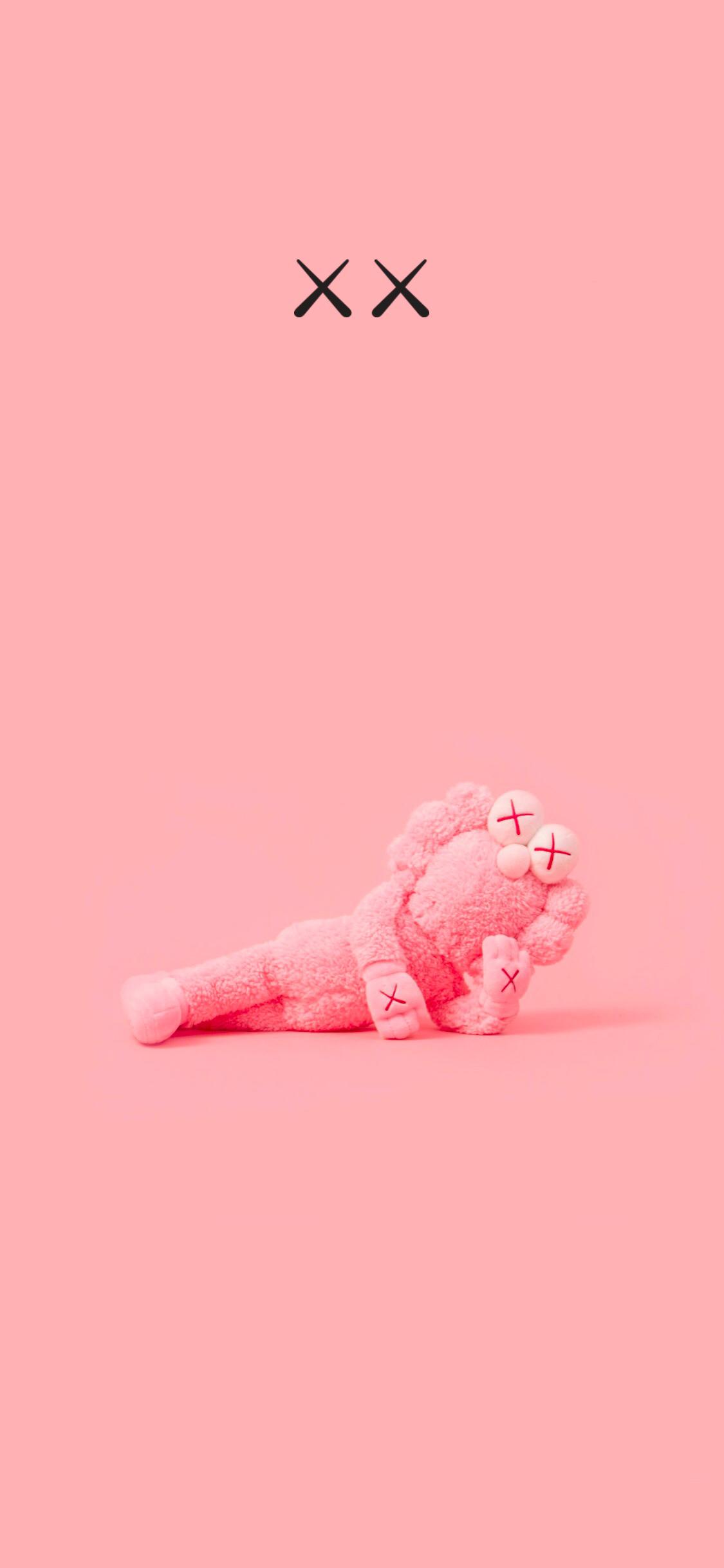1125x2436 Made a quick edit for a BFF phone wallpaper! If anyone wants one of the other instead let me know.: kaws