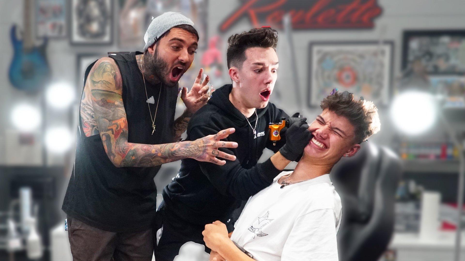 1920x1080 James Charles to be the next video's sister shoutout!!! I GAVE MY LITTLE BROTHER A TATTOO