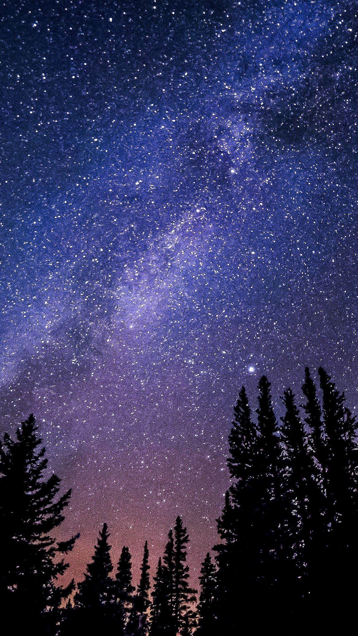 1242x2208 4K Wallpaper For Mobile Night Sky Trick. Night sky wallpaper, Night sky painting, Sky painting