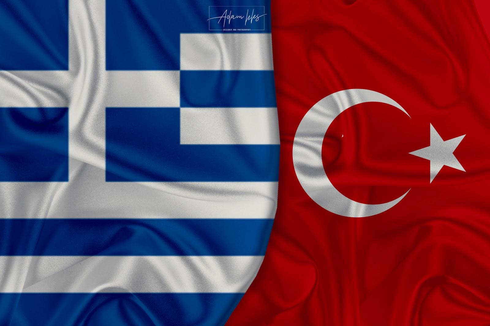 1600x1066 wallpaper flag Turkey and Greece World flags background