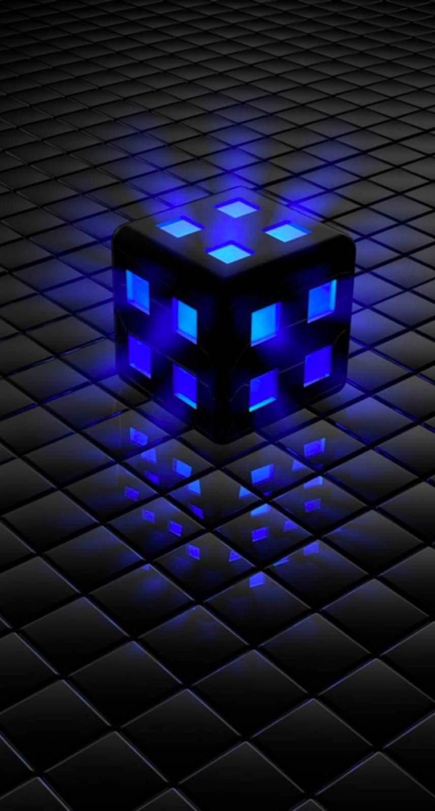 854x1590 Black Blue Cool. wallpaper.sc iPhone8