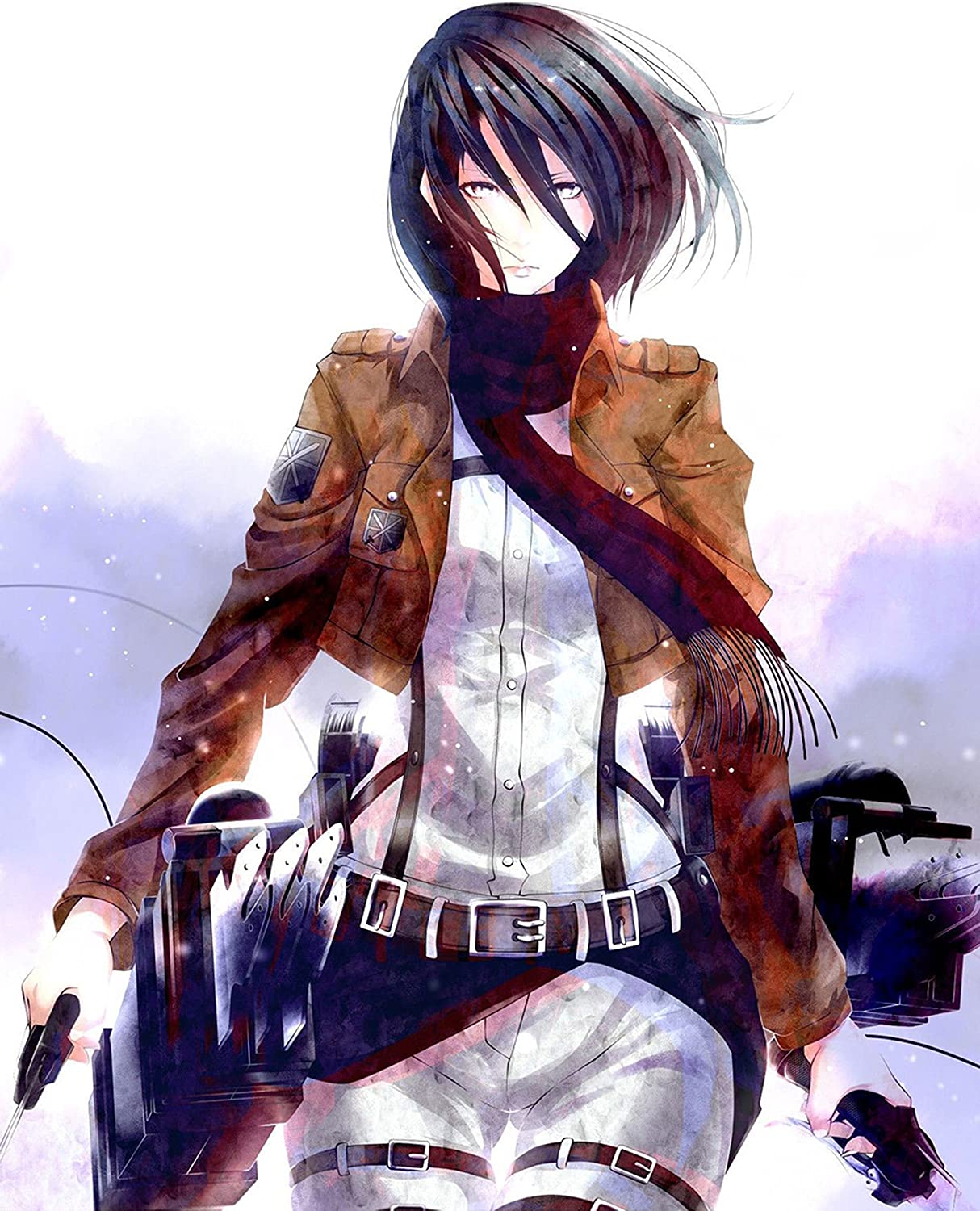 1214x1500 Attack on Titan Shingeki No Kyojin Poster Wall Print Art Decoration Home Decor 16x20: Posters & Prints
