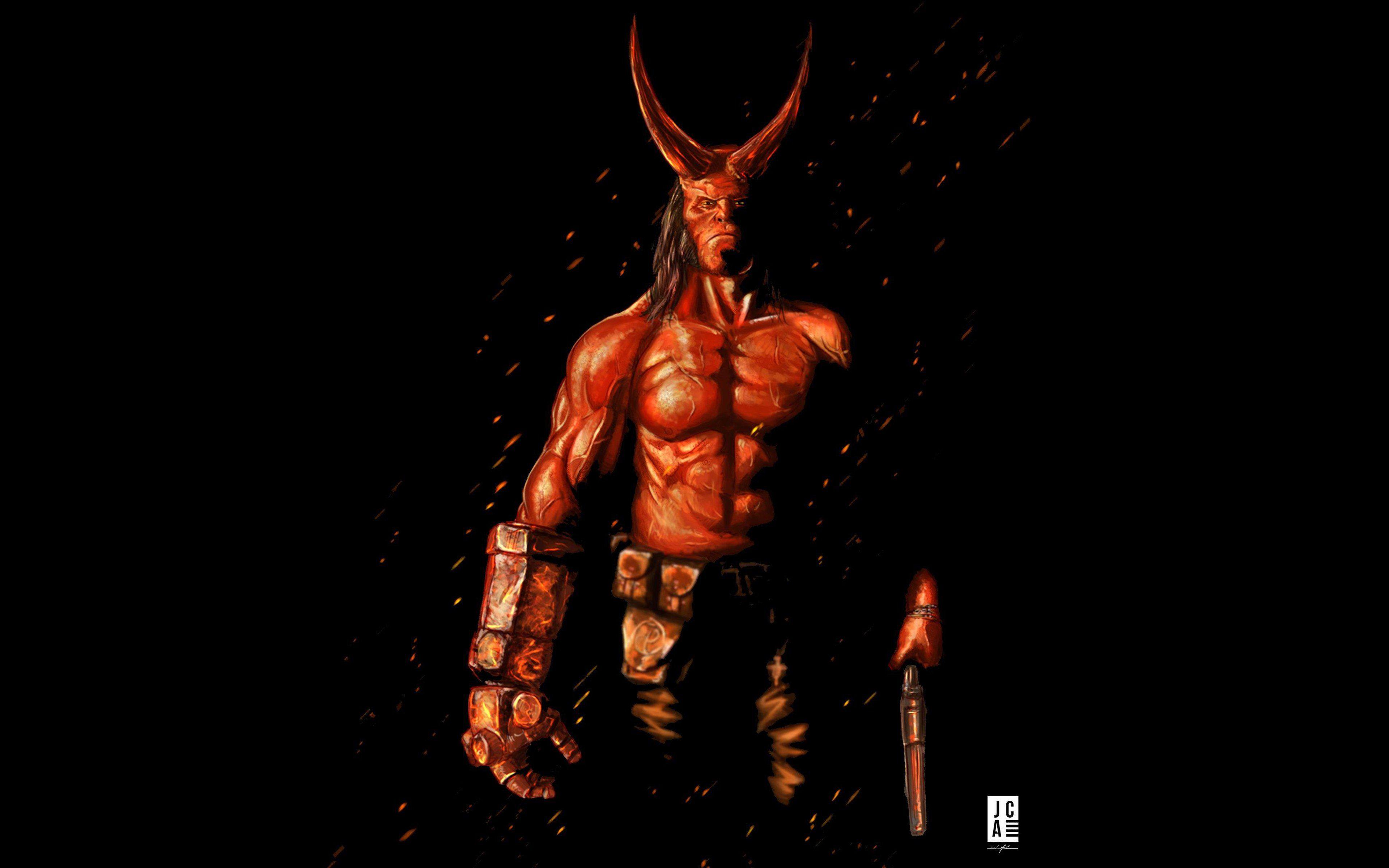 3840x2400 4K Ultra HD 16:10 Hellboy 2019 Movie Wallpaper : Movies Wallpaper