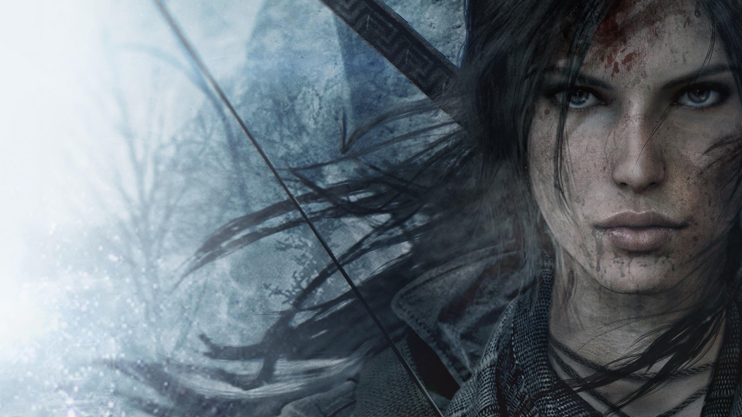 2560x1440 lara croft, rise of the tomb raider, face 1440P Resolution Wallpaper, HD Games 4K Wallpaper, Image, Photo and Background