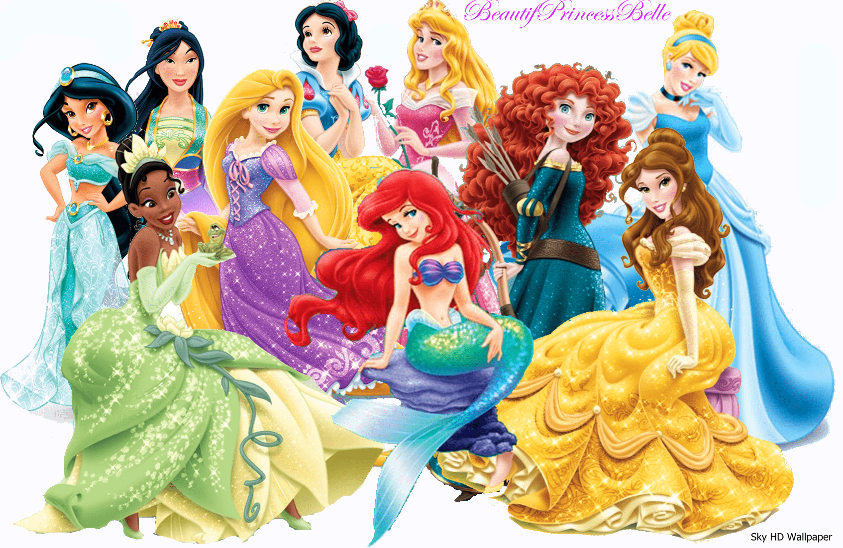 1694x1102 Disney princess wallpaper