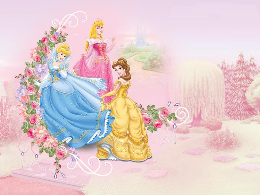 1024x768 Princess Computer Wallpaper