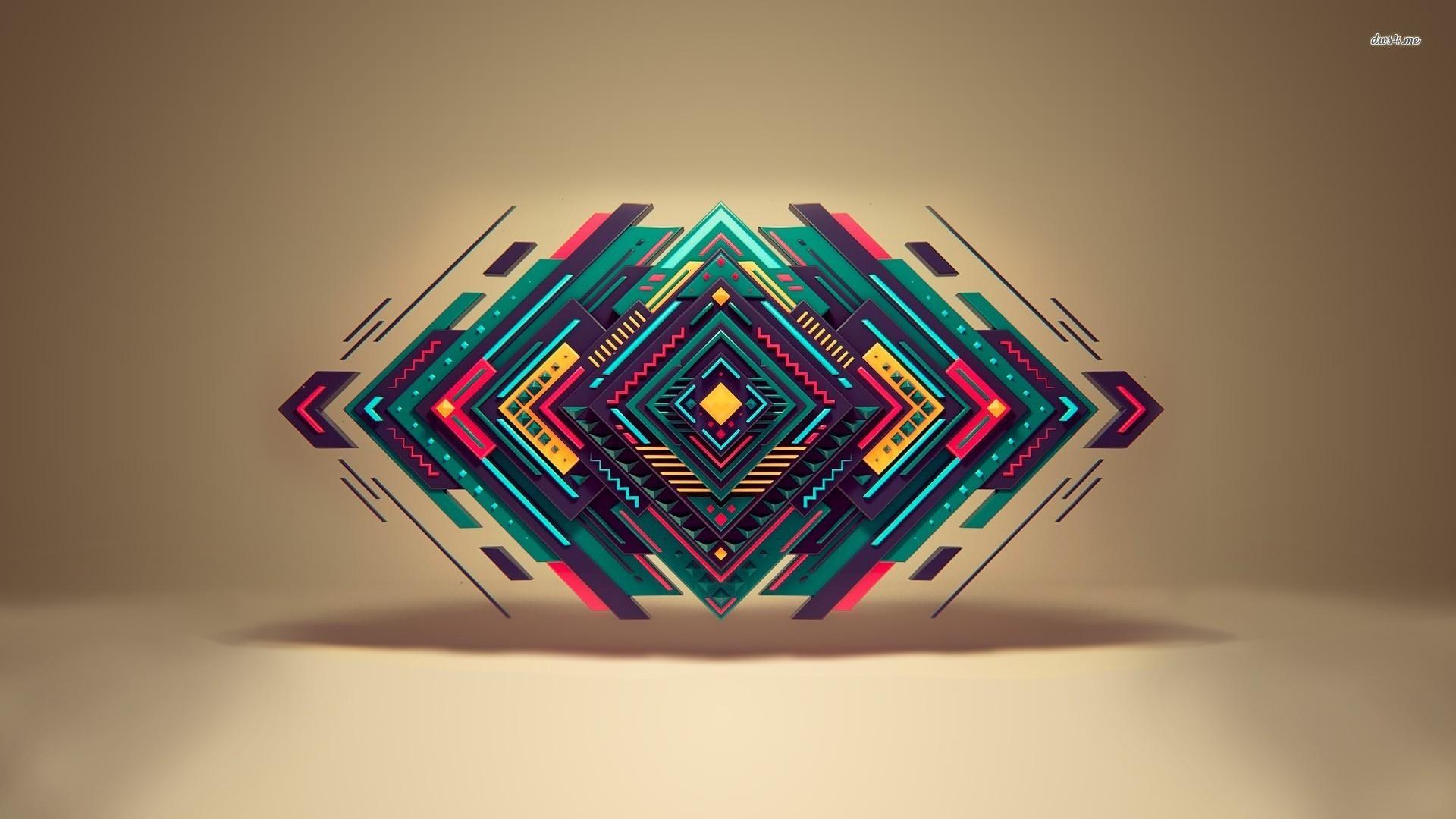 1920x1080 Free download Geometric Multicolor Triangles HD Wallpaper Cartaz Chopada [1920x1080] for your Desktop, Mobile & Tablet. Explore Large Geometric Wallpaper Patterns. Bold Wallpaper, Geometric Wallpaper for Desktop, Bold Wallpaper Patterns