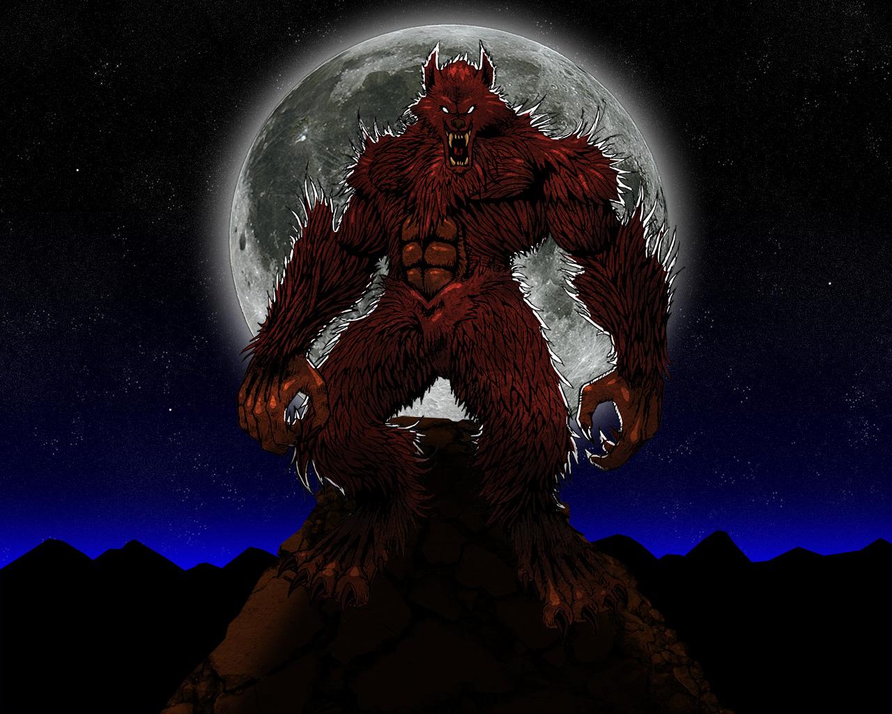 1280x1024 Dark Werewolf Wallpaper and Background Imagex1024