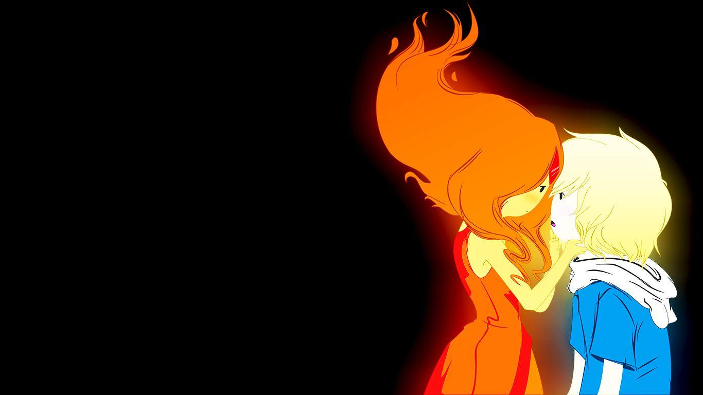 1366x768 Finn x Flame princess Computer Wallpaper, Desktop Background
