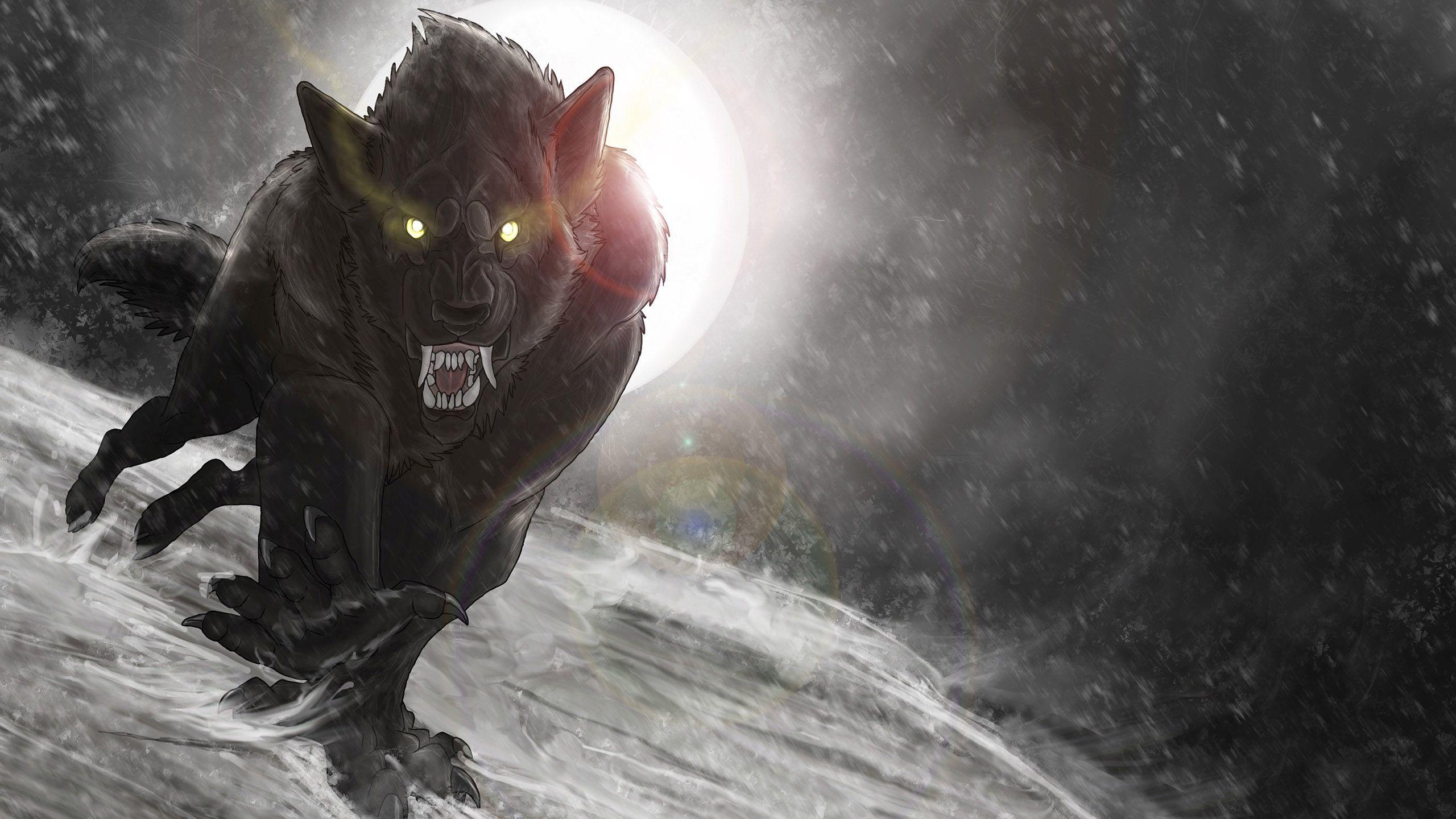 2560x1440 Werewolf Wallpaper HD