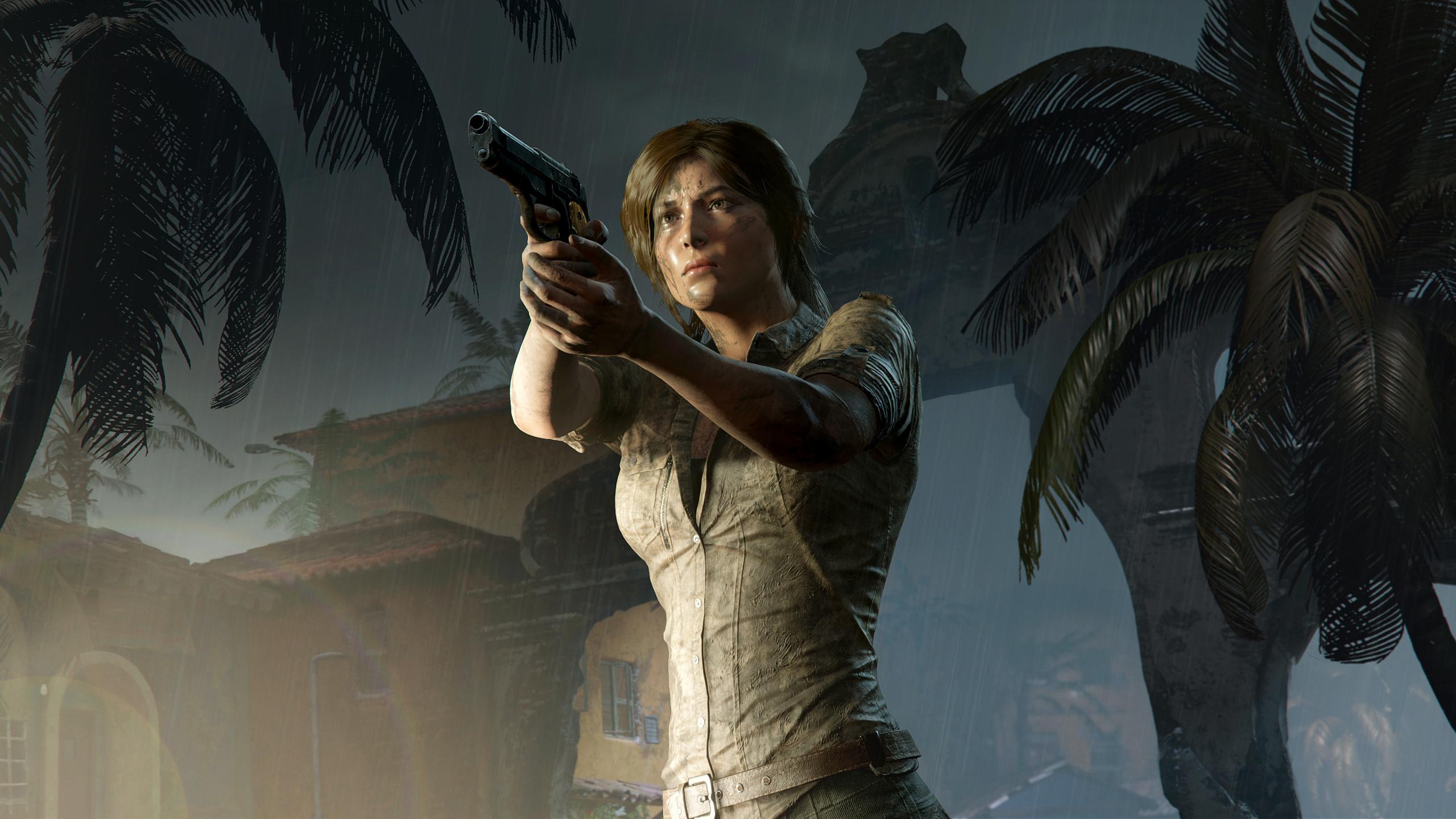 2560x1440 Download Video game, Lara Croft, Shadow of the Tomb Raider, 2018 wallpaper, 2560x Dual Wide, Widescreen 16: Widescreen