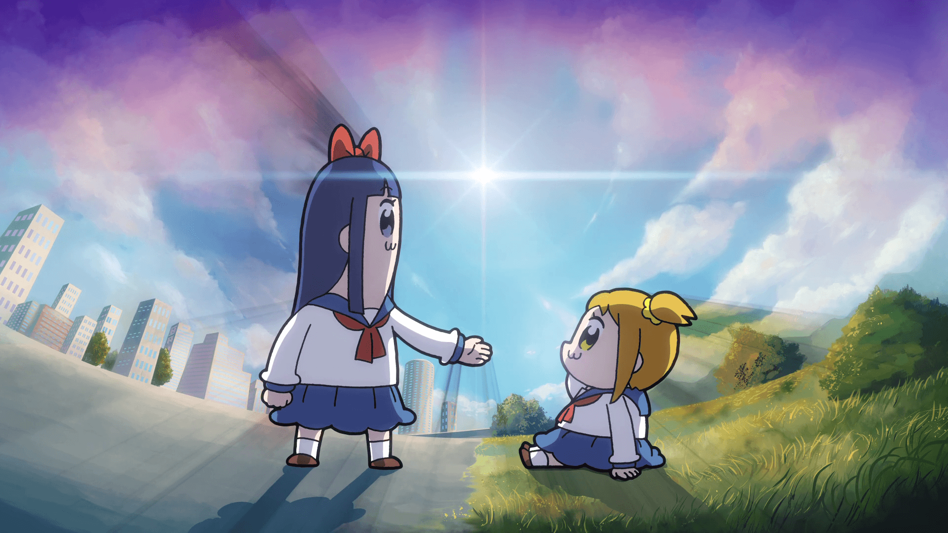 1920x1080 Pop Team Epic HD Wallpaper