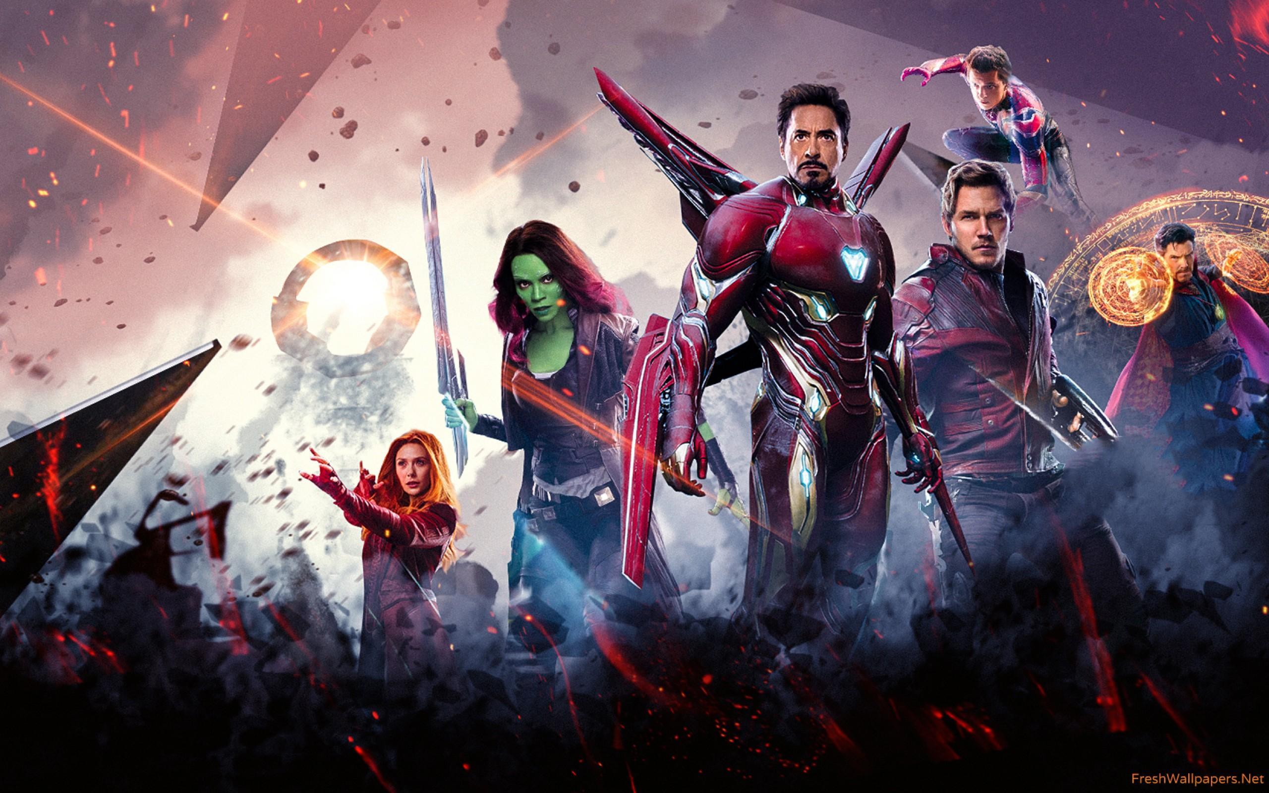 2560x1600 Infinity War Poster Wallpaper