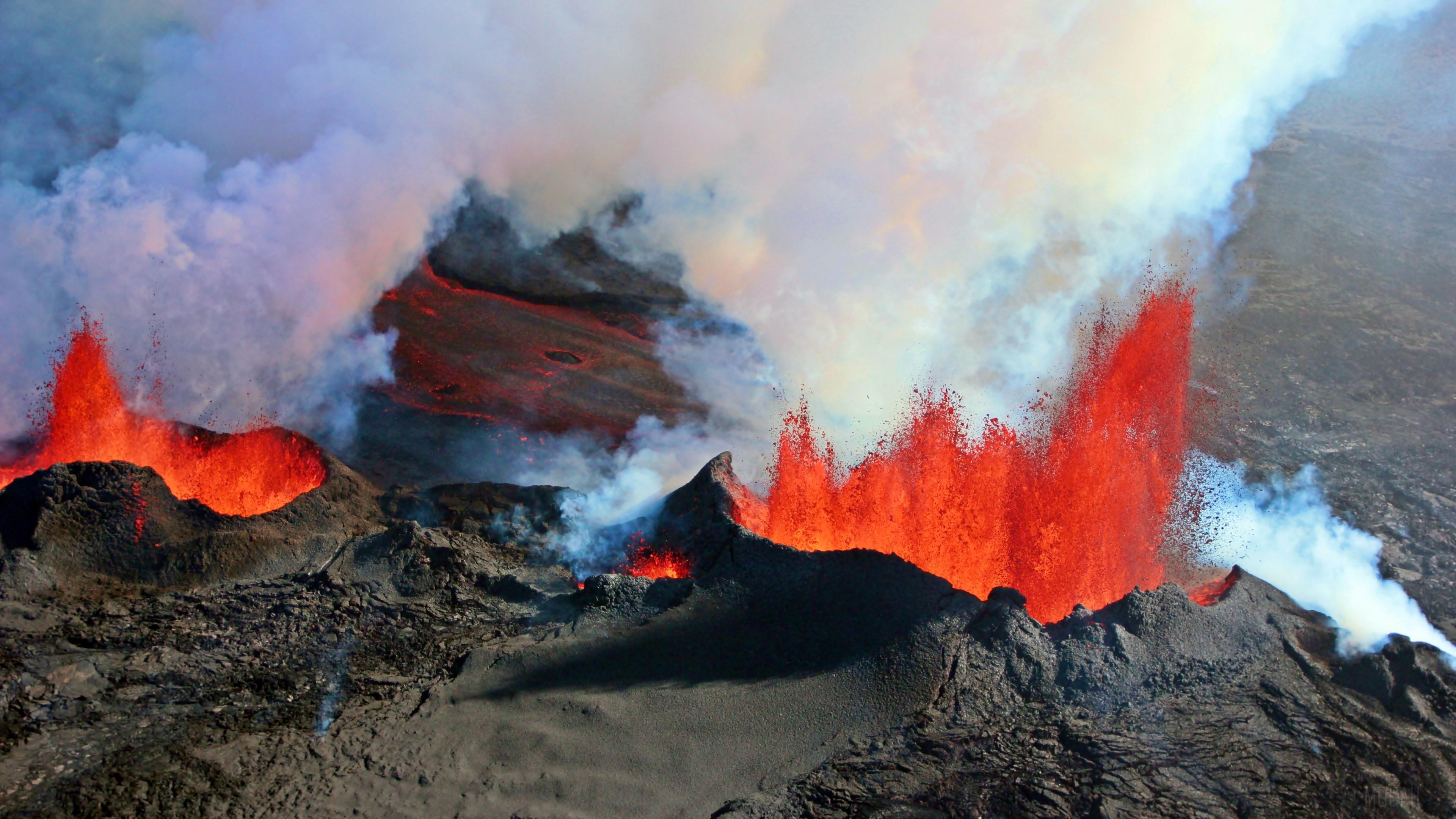 3840x2160 lava HD wallpaper, Background