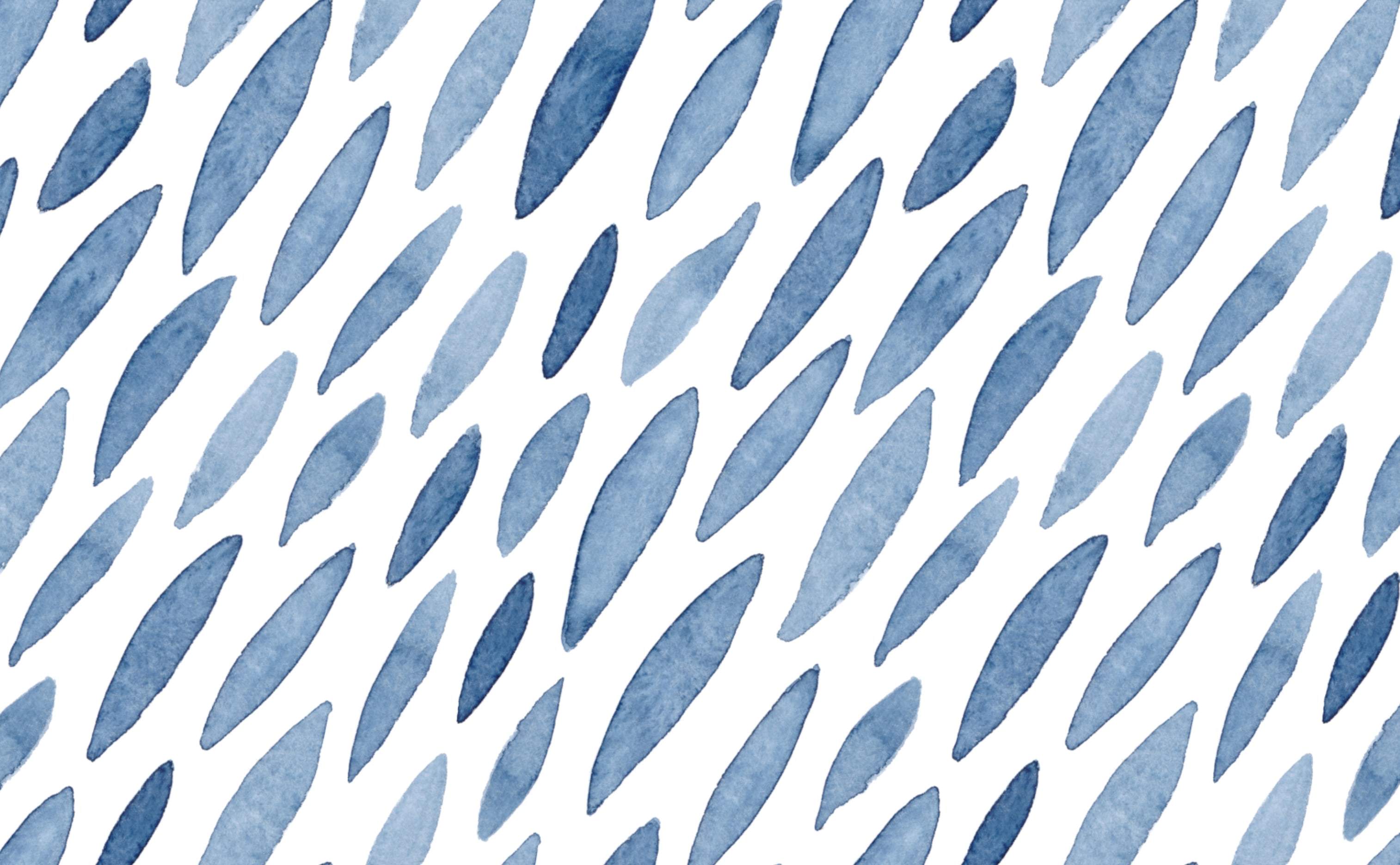 3028x1872 Watercolor Leaves Wallpaper for Walls