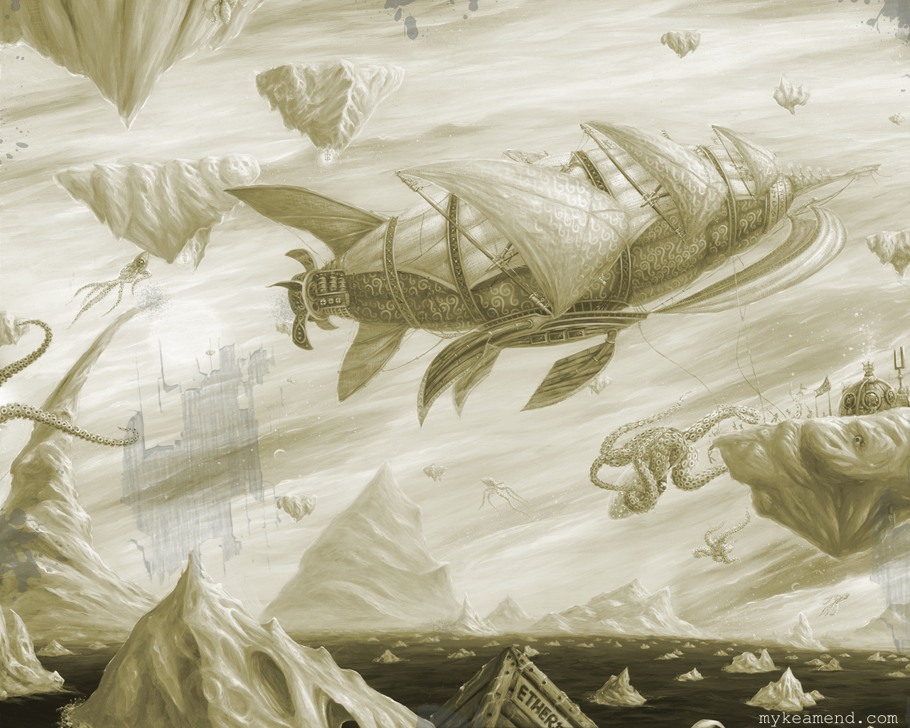 1280x1024 Steampunk Desktop Wallpaper