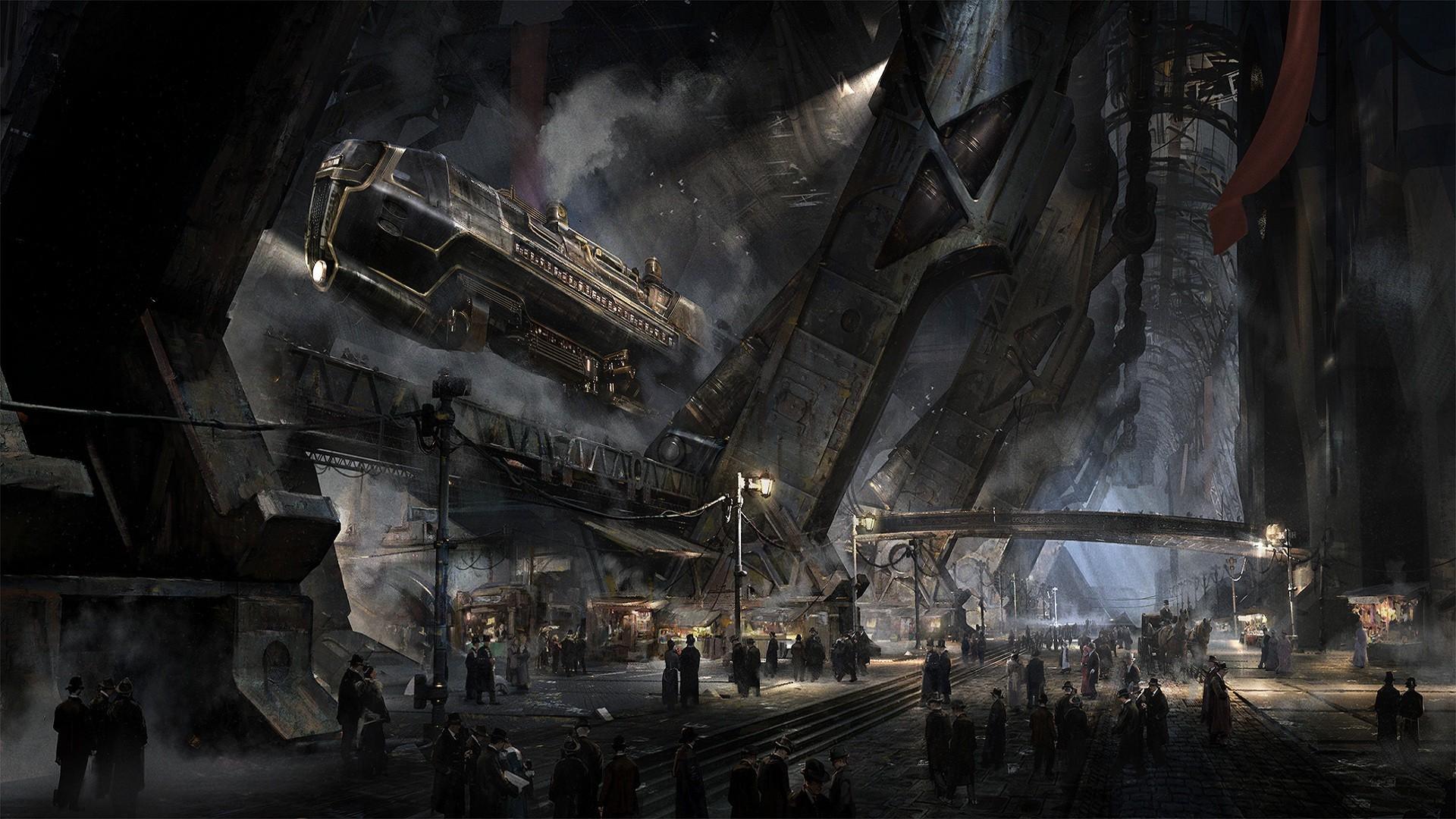 1920x1080 1920x1080 victorian fantasy art airships steampunk wallpaper JPG 589 kB