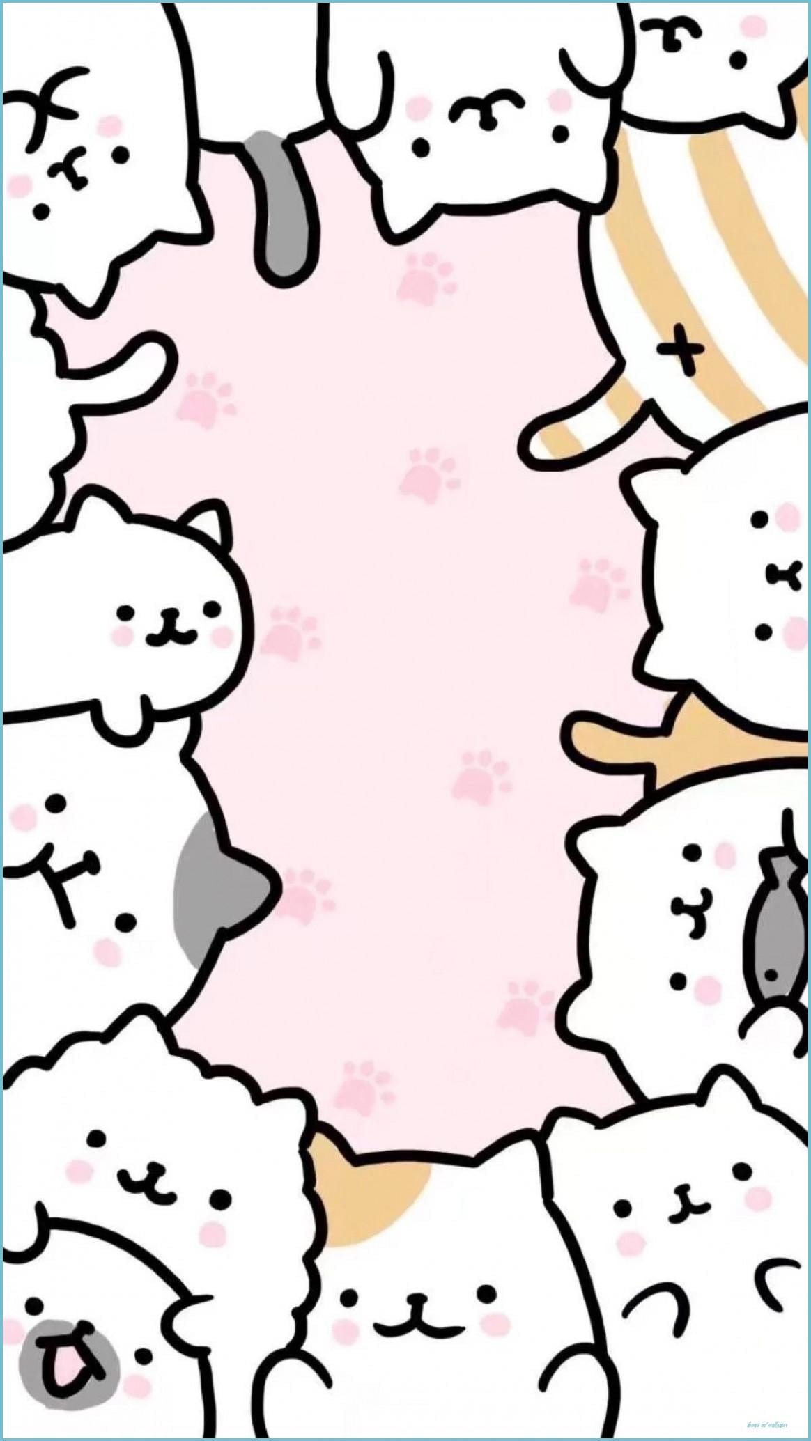 1164x2069 Papéis De Parede De Gato Kawaii No WallpaperPlay Cute Cat Cat Wallpaper
