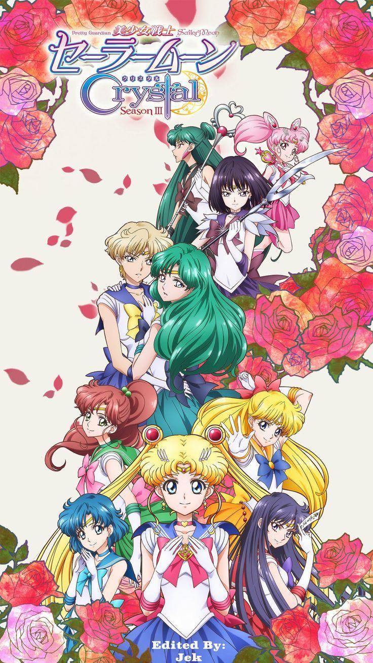 736x1308 Finished: Sailor Moon Crystal Season 3 iPhone Wallpaper. PM me for the image with no Watermark. now for 3D D. Сэйлор мун, Hello kitty картинки, Сейлор мун