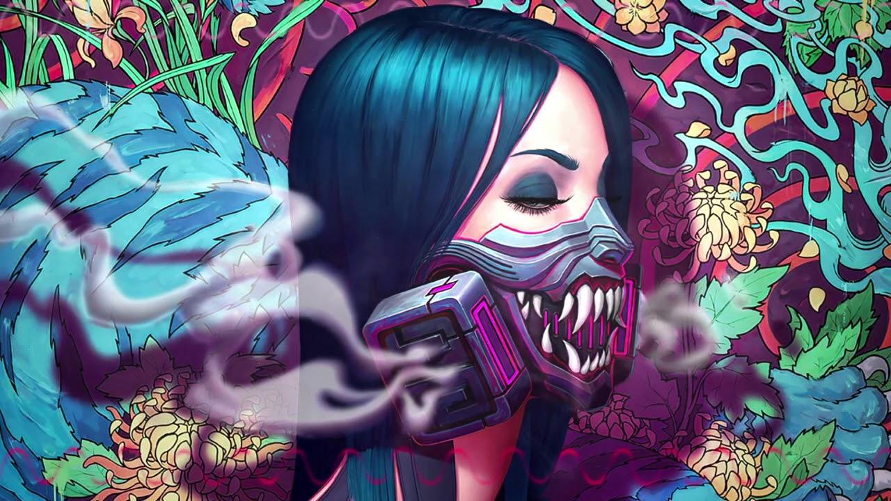 1280x720 Tora Oni Mask Gas (Wallpaper Engine)