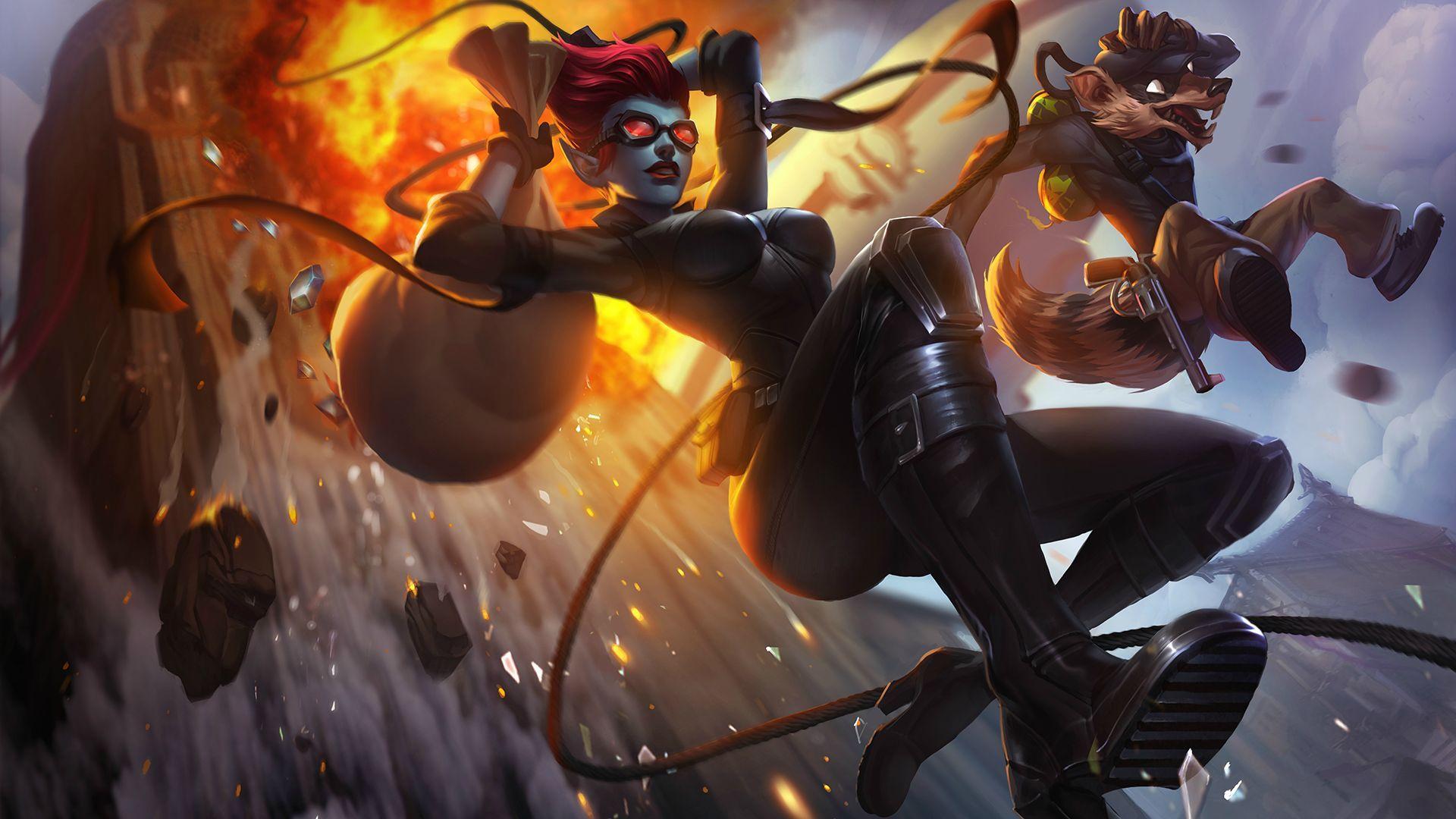 1920x1080 Twitch and Evelynn HD Wallpaperx1080