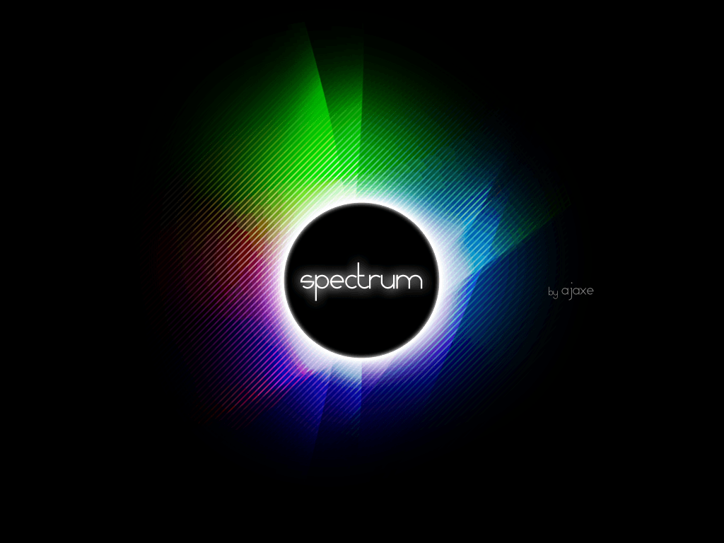 1024x768 Spectrum Logo Wallpaper