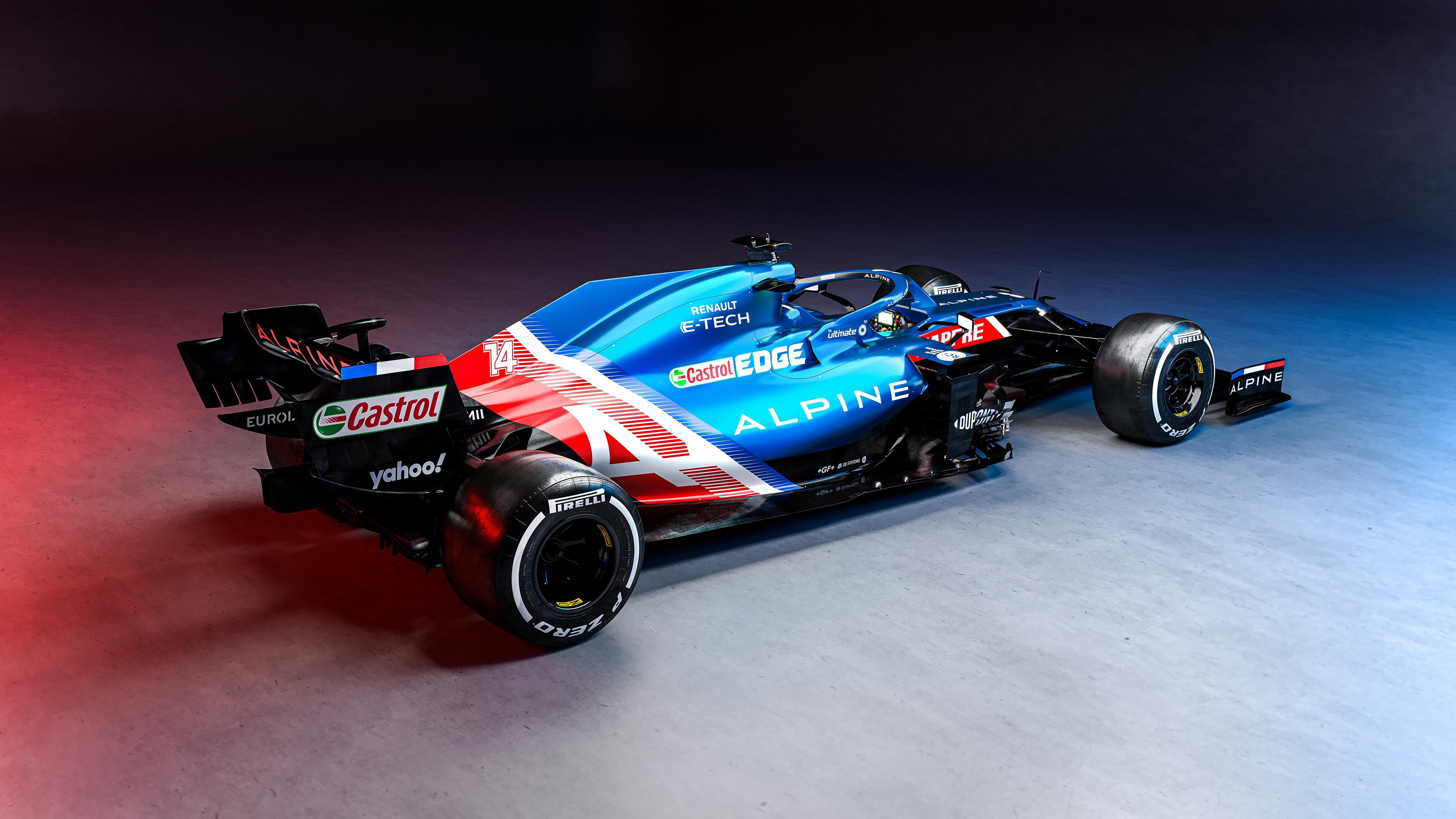 3840x2160 Alpine A521 2021 F1 Car 4K Wallpaper. HD Car Wallpaper