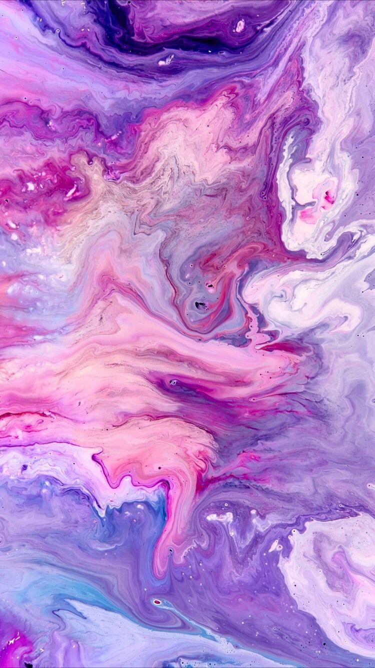 750x1334 Wallpaper Colorful Marble Background