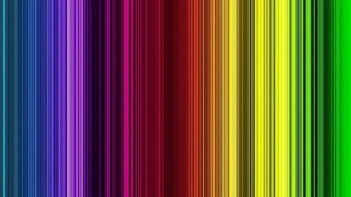 1366x768 Download wallpaper 1366x768 background, color, spectrum, lines