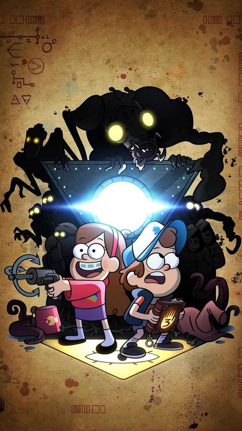820x1459 Gravity Falls Wallpaper Free HD Wallpaper
