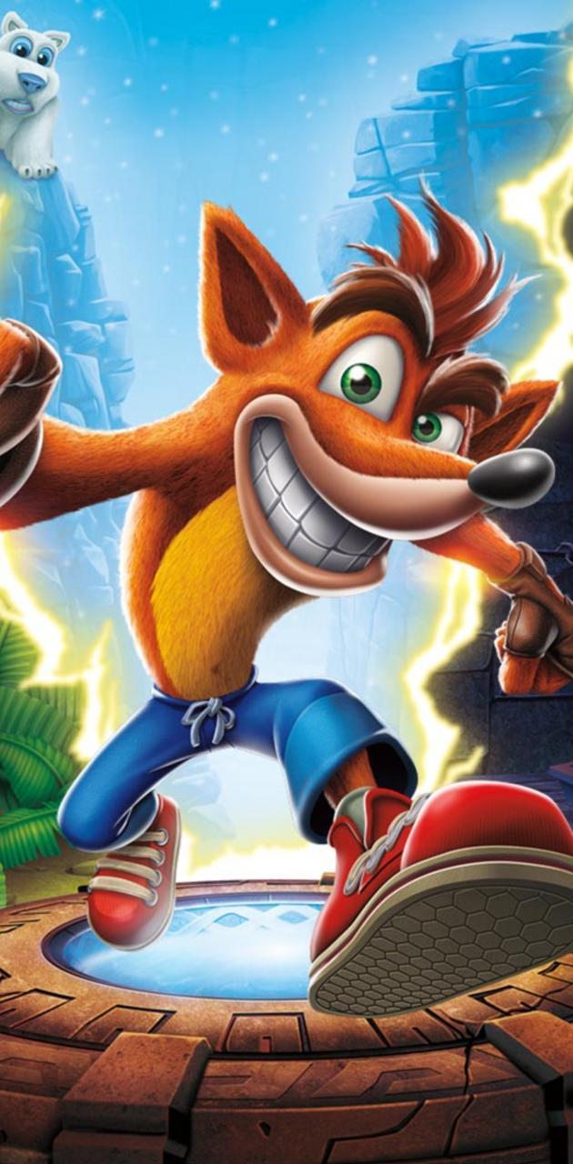 630x1280 Crash Bandicoot wallpaper