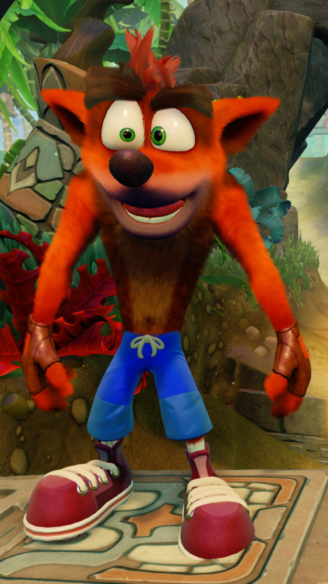 1080x1920 Crash Bandicoot N. Sane Trilogy Phone Wallpaper