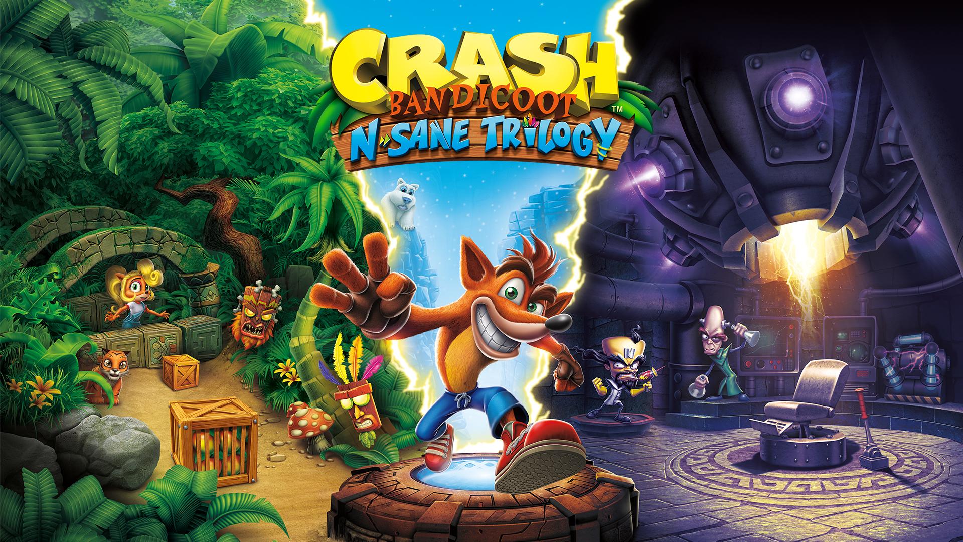 1920x1080 Crash Bandicoot N. Sane Trilogy for Nintendo Switch Game Details